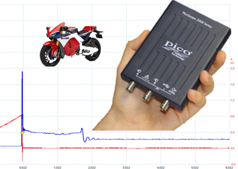 curso osciloscopio motos